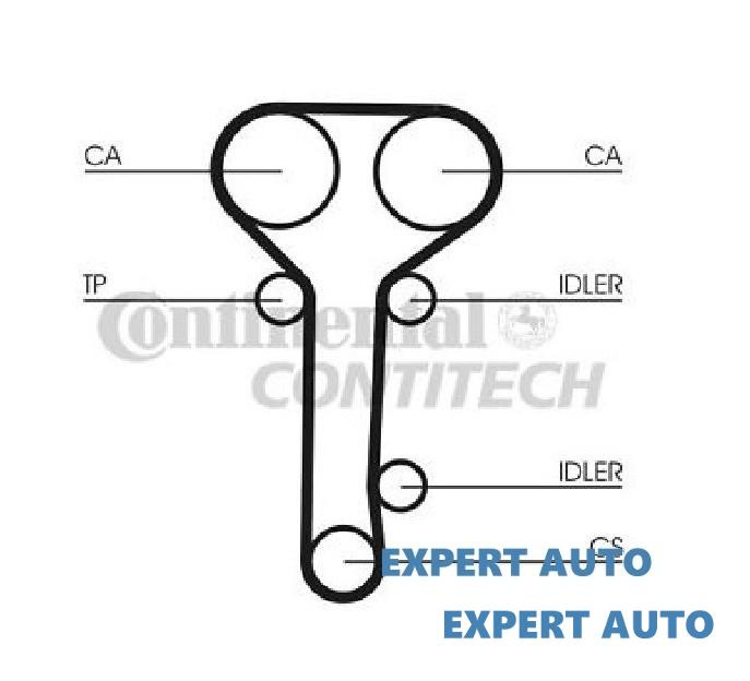 Curea distributie Ford Focus (1998-2004) [DAW, DBW] 1 000 156