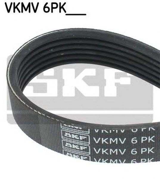 Curea transmisie Citroen C1 II SKF VKMV6PK1217