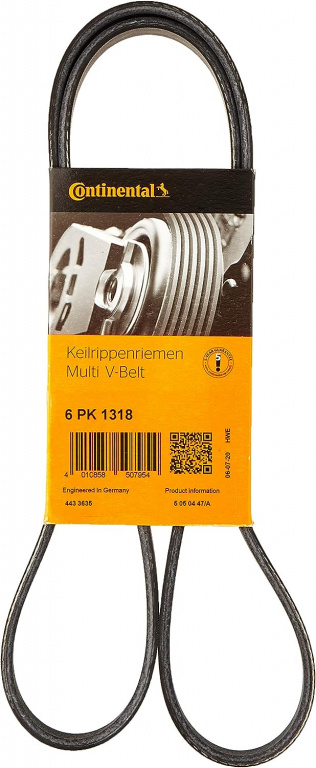 Curea Transmisie Contitech Fiat Punto Evo 2009→ 6PK1318