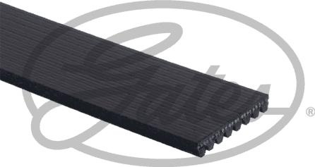Curea transmisie cu canel Multi-V-curea 8PK1614 MERCEDES AXOR AXOR 2 CITARO O 530 OM457.910-OM457.981 01.02- MERCEDES-BENZ CITARO (O 530), Autobuz, 01.1998 - Gates 8PK1614HD