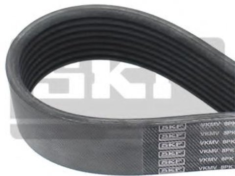 Curea transmisie cu caneluri BMW 5 (F10, F18), BMW 5 Touring (F11), BMW X3 (F25) - SKF VKMV 8PK1786