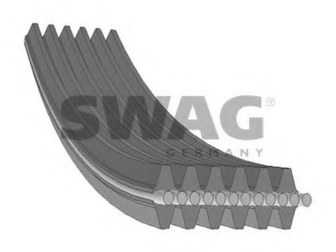 Curea transmisie cu caneluri BMW 5 limuzina (E60), BMW 5 Touring (E61), BMW X3 (E83) - SWAG 20 94 0712