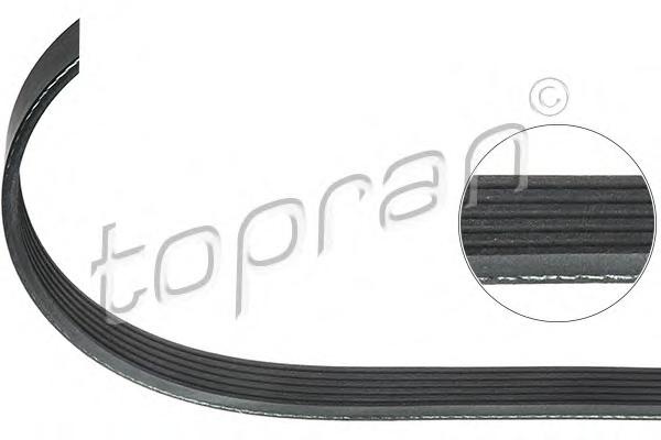 Curea transmisie cu caneluri Citroen XANTIA (X1), BMW 3 Compact (E36), BMW 3 limuzina (E36) - TOPRAN 301 079