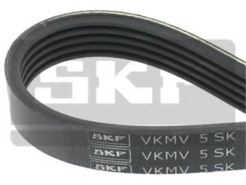 Curea transmisie cu caneluri FORD FOCUS C-MAX, VOLVO S40 II limuzina (MS), VOLVO V50 combi (MW) - SKF VKMV 5SK705