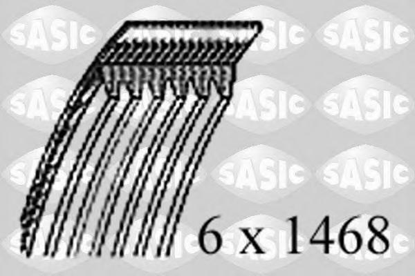 Curea transmisie cu caneluri PEUGEOT 806 (221), PEUGEOT 306 hatchback (7A, 7C, N3, N5), PEUGEOT 306 limuzina (7B, N3, N5) - SASIC 1770094