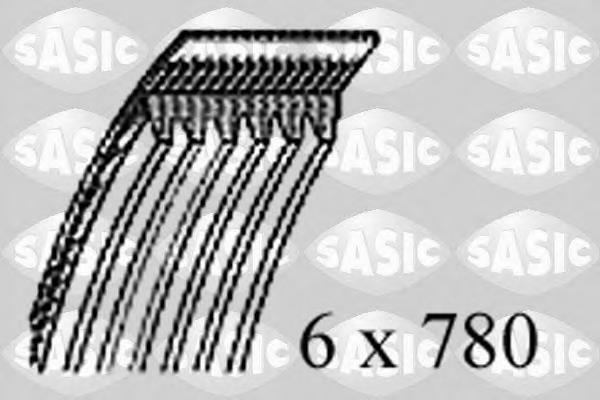 Curea transmisie cu caneluri TOYOTA VITZ (SCP1_, NLP1_, NCP1_), SKODA FABIA (6Y2), SKODA FABIA Combi (6Y5) - SASIC 1776060
