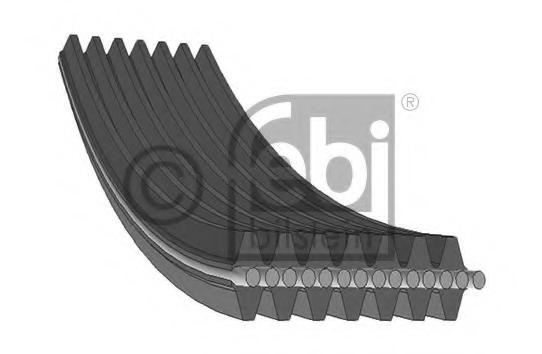 Curea transmisie cu caneluri VW PHAETON limuzina (3D_), PORSCHE CAYENNE (955), VW TOUAREG (7LA, 7L6, 7L7) - FEBI BILSTEIN 45025