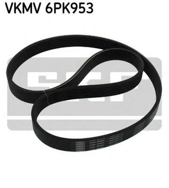 Curea transmisie HYUNDAI i30 FD SKF VKMV6PK953