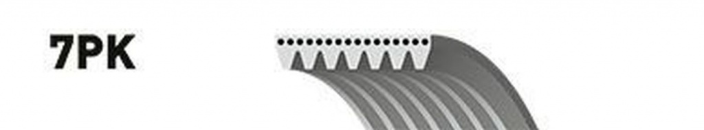 Curea transmisie MERCEDES-BENZ M-CLASS W166 GATES 7PK2045