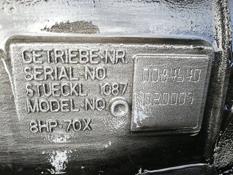 Cutie automată 8HP-70X BMW Seria 5 F10