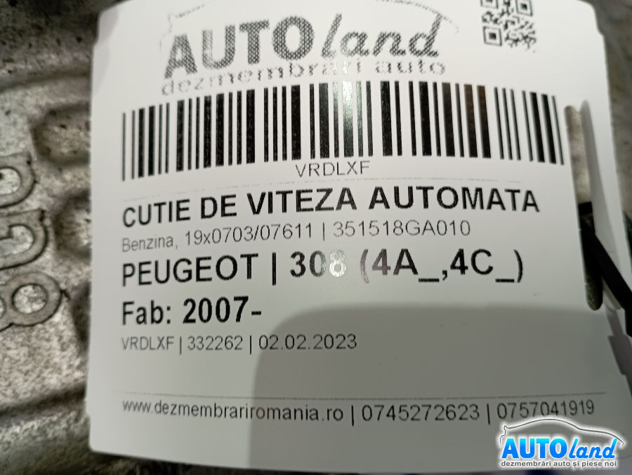 Cutie de Viteza Automata 351518ga010 Ben