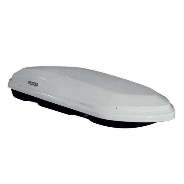 Cutie portbagaj Menabo Diamond 450 White, 163x90x3