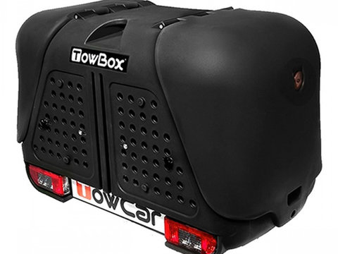 Cutie portbagaj transport animale de companie/vanatoare Towbox V2 DOG Negru