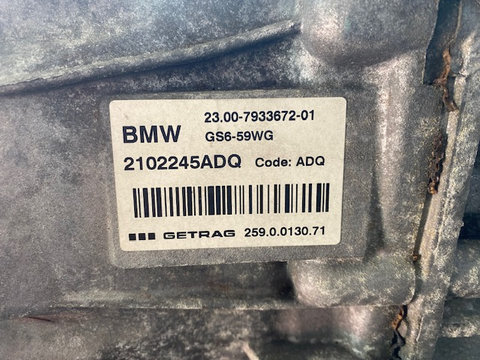 Cutie Viteza BMW x2 2.0 d 2018 2022 manuala 6 viteze cod GS659WG \ 2102245ADQ \ COD ADQ