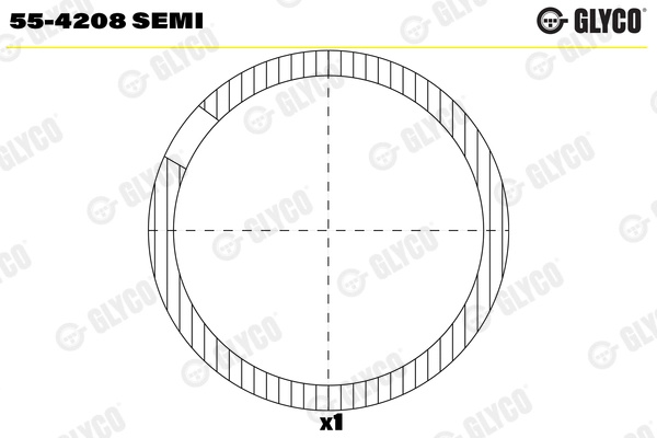 Cuzinet arbore Glyco 55-4208 SEMI