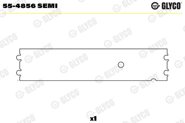 Cuzinet, arbore GLYCO 55-4856 SEMI