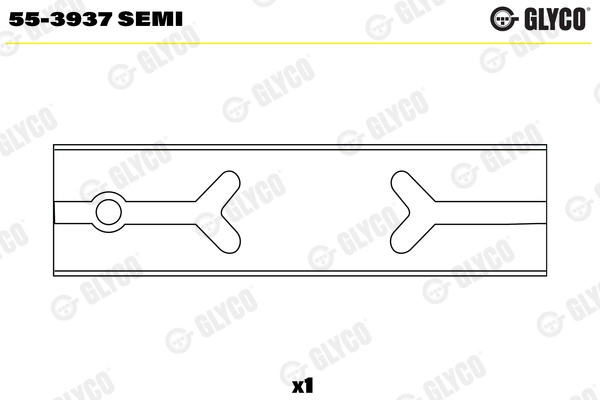 Cuzinet arbore Glyco MG MG ZT- T 2002-2005 - 55-3937 SEMI