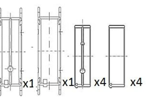 Cuzineti, arbore cotit FAI AutoParts BM1068-STD