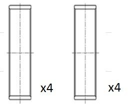 Cuzineti biela FAI AutoParts BB2017-STD