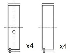 Cuzineti biela FAI AutoParts BB2050-STD
