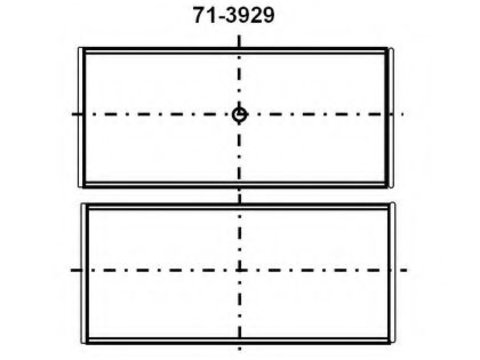 Cuzineti biela SKODA OCTAVIA II Combi (1Z5) (2004 - 2013) GLYCO 71-3929/4 STD piesa NOUA