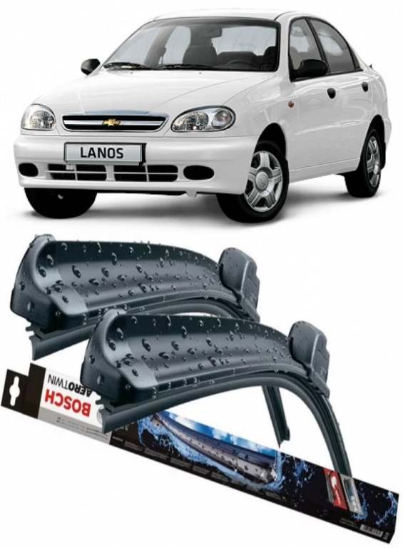 Daewoo Lanos Set 2 stergator parbriz Bosch Bosch A