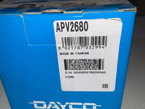 DAYCO APV2680 Rola ghidare curea transmisie /FORD