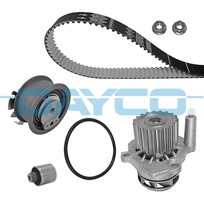 Dayco kit distributie cu pompa de apa pt audi seat,seat,skoda,vw mot 1.4tdi si 1.9 tdi