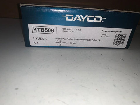 DAYCO KTB506 Set curea de distributie - HYUNDAI / KIA