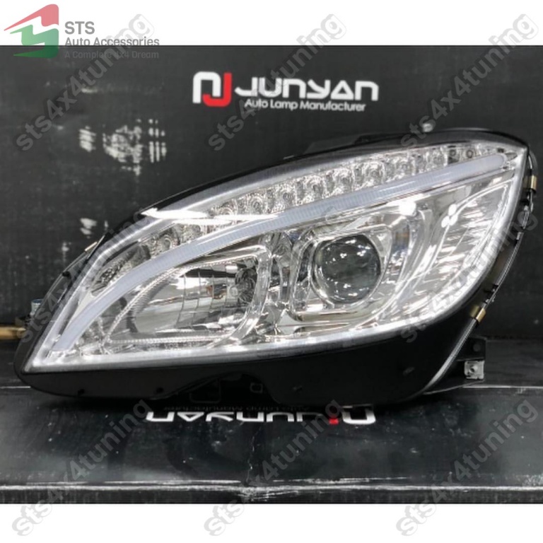 DAYLINE FARURI CU LED SEMNALIZARE MERCEDES C-CLASS W204 2007-2010 CR