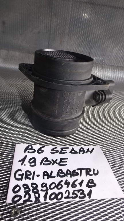 DEBITMETRU 038906461B VW Passat B6 limuzina, 2006, 1.9 tdi /105cp tip motor BXE, gri-albastrui