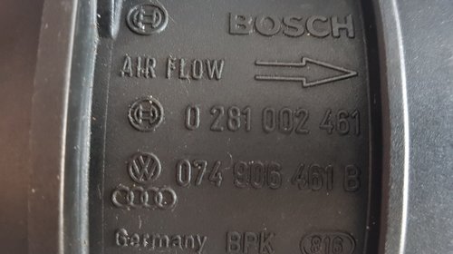 Debitmetru aer Audi A4 B6 074906461b