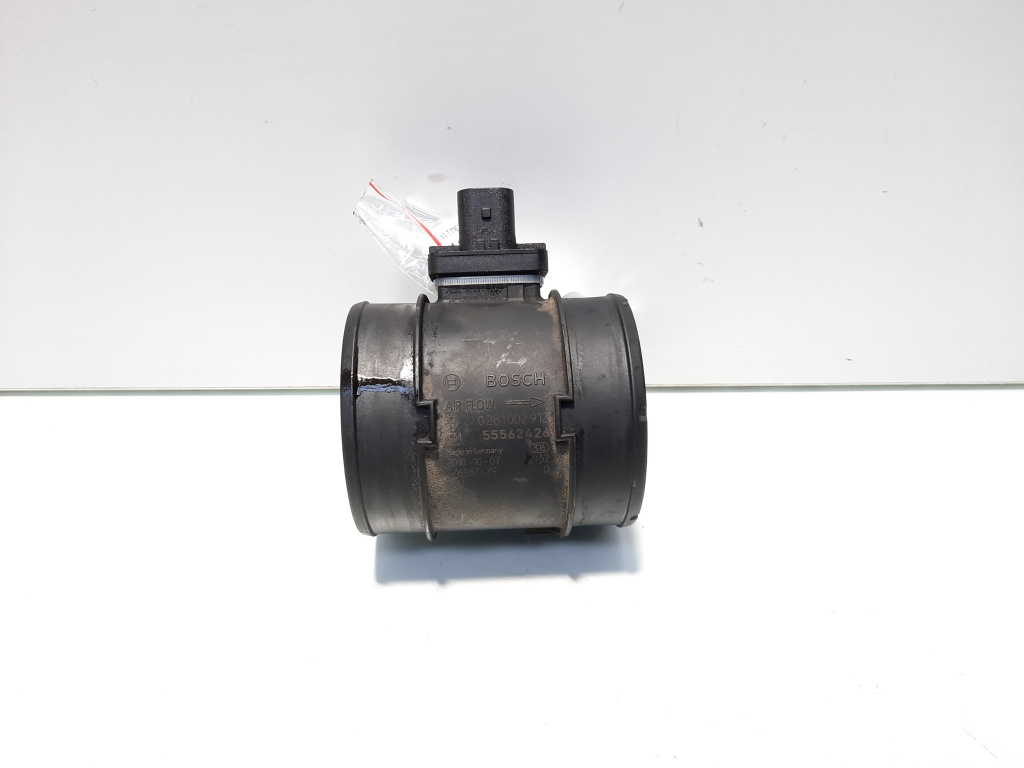 Debitmetru aer, cod GM55562426, 0281002912, Opel Zafira C (P12), 2.0 CDTI, A20DTH (idi:579450)