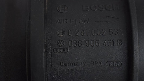 Debitmetru aer VW Passat B6 1.9 TDI 0389