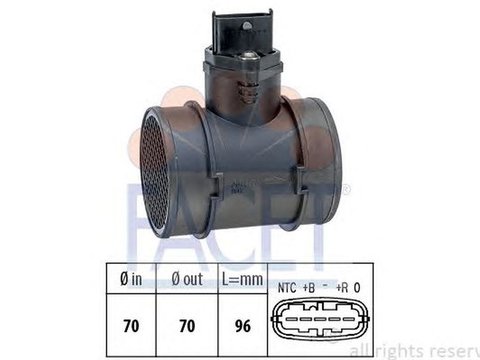 Debitmetru ALFA ROMEO 147 937 FACET FA 10.1155