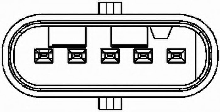 Debitmetru MERCEDES-BENZ GLK-CLASS X204 HELLA 8ET009149171