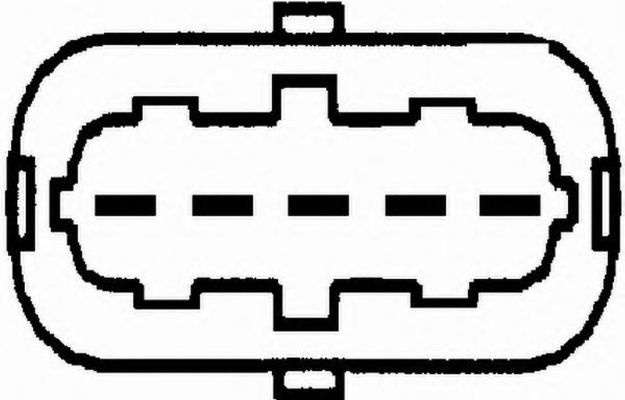 Debitmetru OPEL ZAFIRA B A05 HELLA 8ET009142511