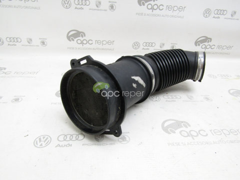 Debitmetru Original + Tubulatura aer Audi A6 C6 4F - 3.0 TDI - 059906461K