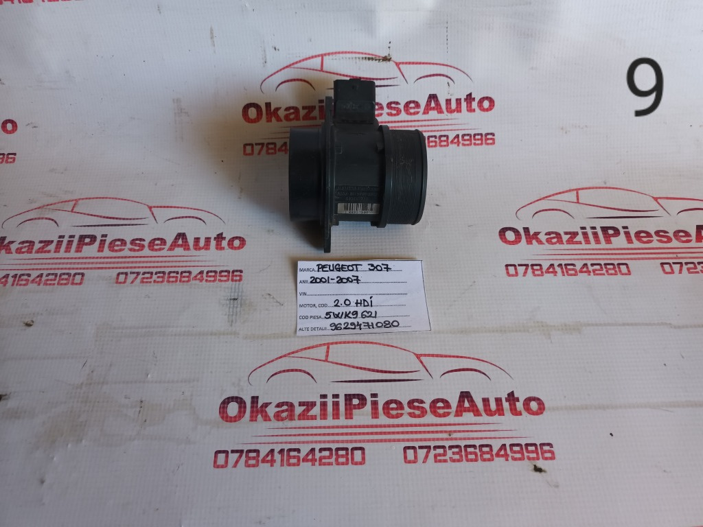 DEBITMETRU PEUGEOT 307 2001-2007 2.0 HDI 5WK9621, 9629471080