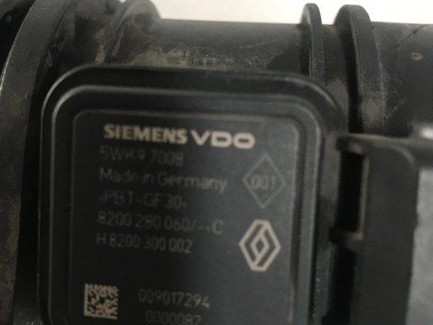 Debitmetru Siemens Dacia Logan 1.5 dci Euro 4 cod piesa:8200280060
