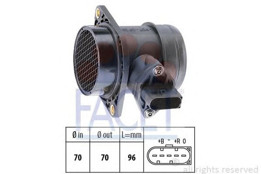 Debitmetru VW GOLF IV Variant 1J5 FACET FA 10.1284