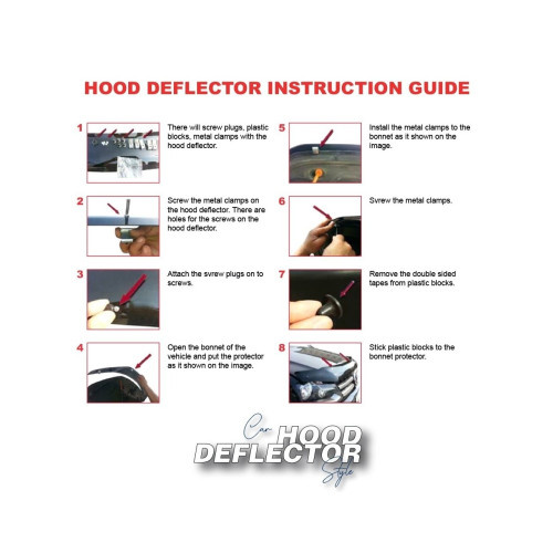 Deflector capota compatibil Nissan Navar