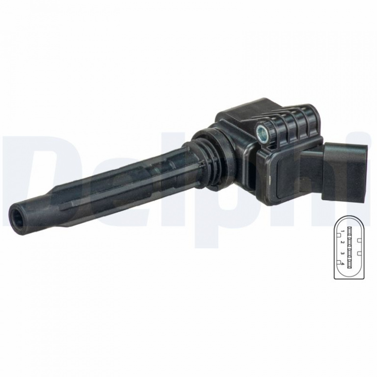 DELPHI bobina de inductie GN10632-12B1 model PORSCHE CAYENNE Coupe (9YB) DWNA 3996cc 640cp 471kW 2019 2020 2021 2022 2023 2024 2025