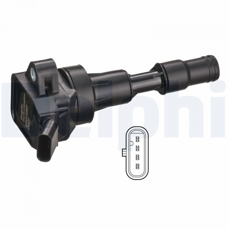 DELPHI bobina de inductie GN11002-12B1 la masina KIA STONIC Hatchback Van (YB) G3LC 998cc 120cp 88kW 2017 2018 2019 2020 2021 2022 2023