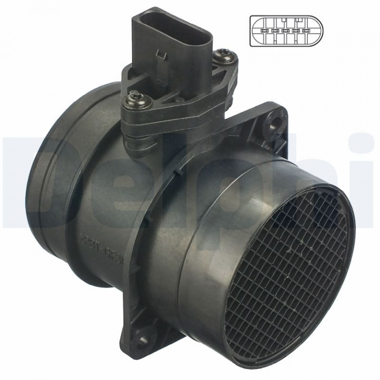 DELPHI senzor debit aer AF10263-12B1 la masina VW GOLF IV Variant (1J5) 1999 2000 2001 2002 2003 2004 2005 2006