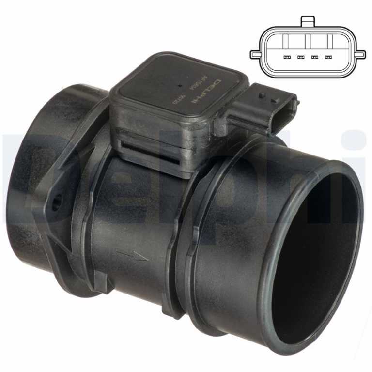 DELPHI senzor debit aer AF10634-12B1 pentru DACIA SANDERO II 2012 2013 2014 2015 2016 2017 2018 2019 2020 2021 2022 2023