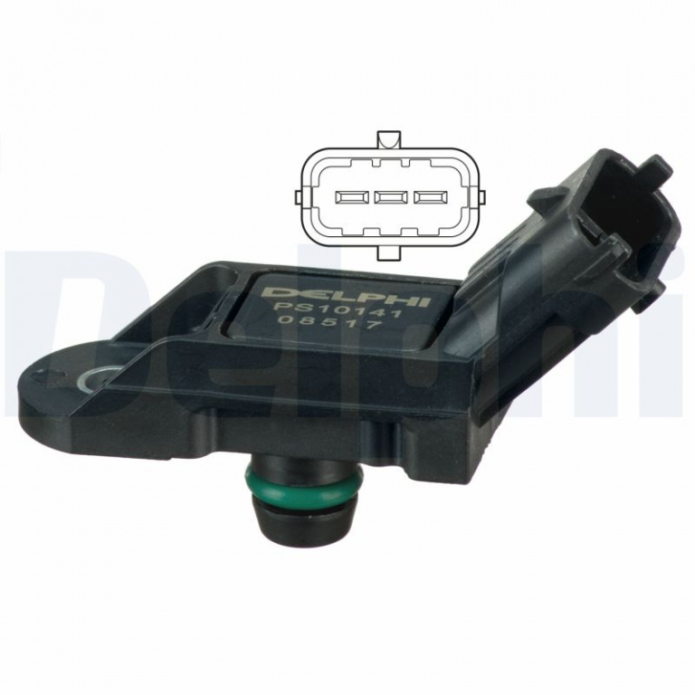 DELPHI senzor,presiune supraalimentare PS10141 la masina ALFA ROMEO GIULIETTA (940_) 2010 2011 2012 2013 2014 2015 2016 2017 2018 2019 2020