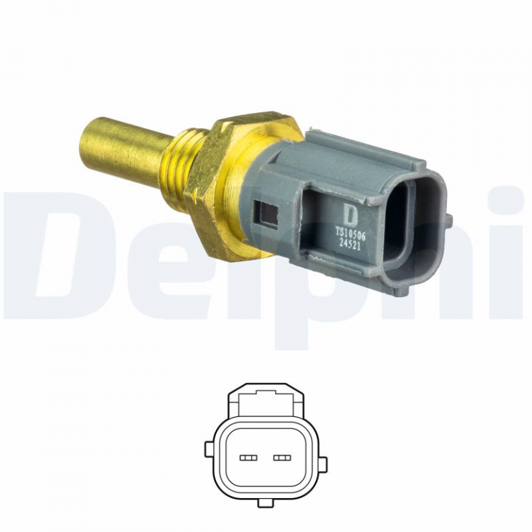 DELPHI senzor,temperatura lichid de racire TS10506 la masina SUBARU JUSTY III (G3X) 2003 2004 2005 2006 2007 2008