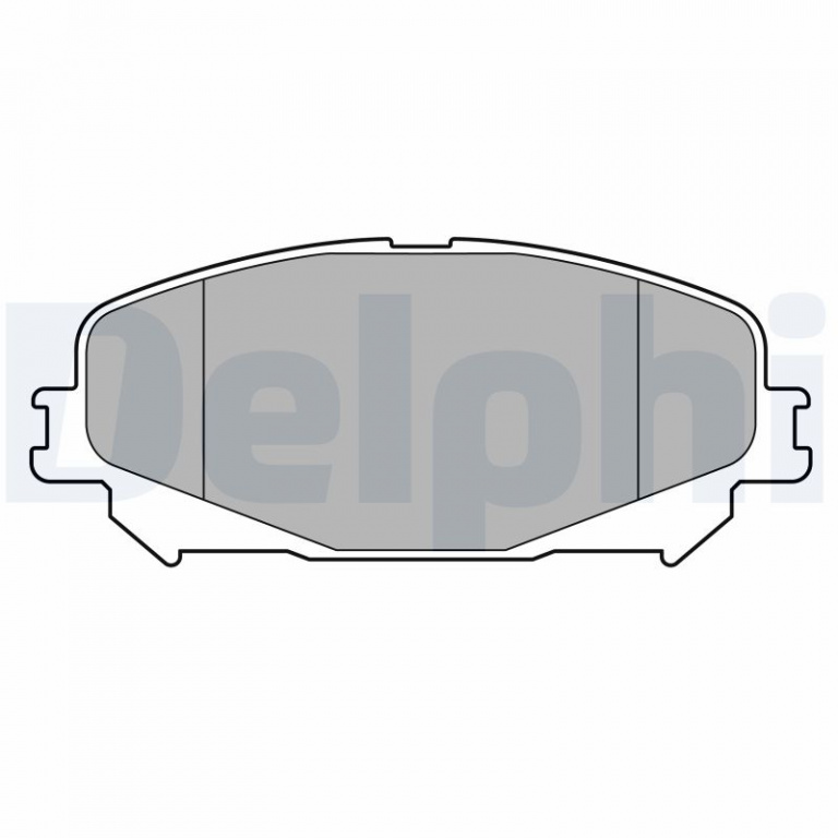 DELPHI set placute frana,frana disc LP3734 pentru RENAULT CAPTUR II (HF_) 2020 2021 2022 2023 2024 2025