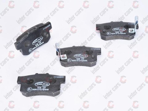 Delphi set placute frana spate pt honda accord,civic